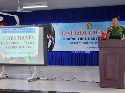 Tuyên truyền Phòng cháy chữa cháy năm học 2023-2024
